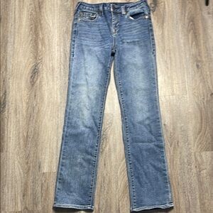 True Religion “Billy” Mid-Rise Women's Straight Leg Jeans